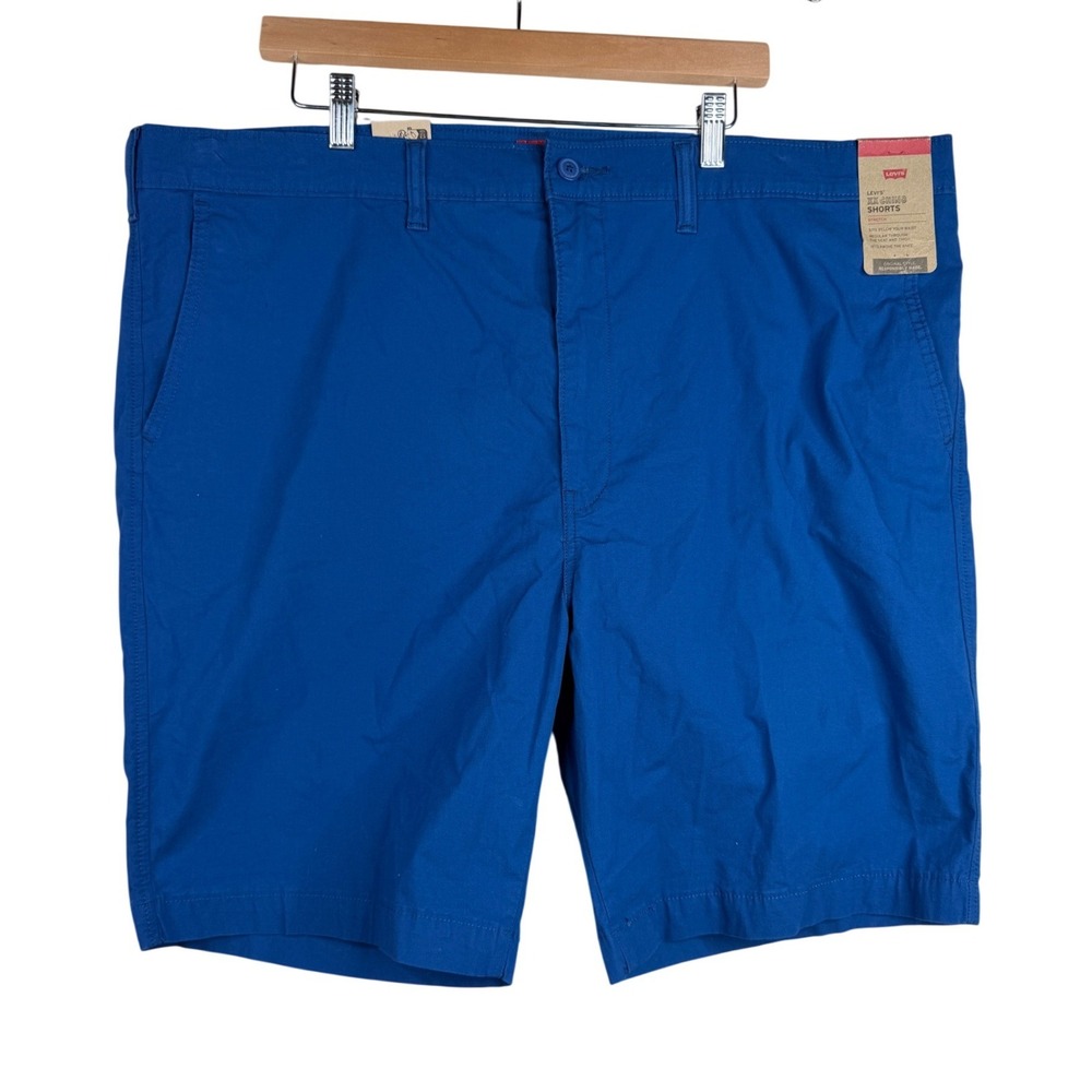 NWT Levi's Men's XX Flat Front Chino Standard Fit Shorts size 44 Blue
